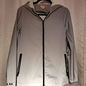 Hunter by target reflective rain jacket
